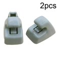 thumbnail image 2 of 2 piezas de clip for visera de coche, color gris, soporte de retención for visera de coche, gancho for GM, Chevrolet, Opel 95994975, Cruze, Sonic Spark, 2 of 6