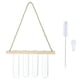 thumbnail image 1 of Colgante de pared Tubo de ensayo Jarrones Planta hidropónica Propagador Terrario Mini Lindo Purificar Estaciones de propagación para habitación Oficina Balcón Color de madera Monstrate HA011390-02B, 1 of 7