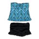 thumbnail image 1 of Bandini de 2 piezas con estampado de falda con volantes para mujer de Island Escape, azul, 12, 1 of 2