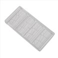 thumbnail image 4 of 4X Candy Barra Molde de Chocolate Hornear Caramelo Stock Cake Herramienta de DecoraciÓN Transparente Hard Chocolate Fabricante Policarbonato, 4 of 5