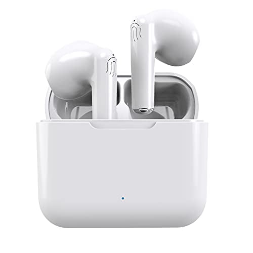 Für Apple Android/iPhone/AirPods Pro In-Ear-Headset mit Geräuschunterdrückung Kabelloses Touch-Headset Tragbares wasserdichtes Sport-Headset Weiß i12 Bluetooth-Headset