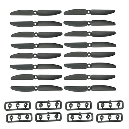 8 Pairs 16 Pieces 5030 CW/CCW Prop Propeller for Mini RC Quadcopter Parts Black