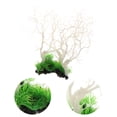 thumbnail image 3 of Unique Bargains 1 Pcs Colorful Coral Reef Decor Mini Faux Coral Decor for Aquarium Decorations White 33.5x26.7cm, 3 of 7