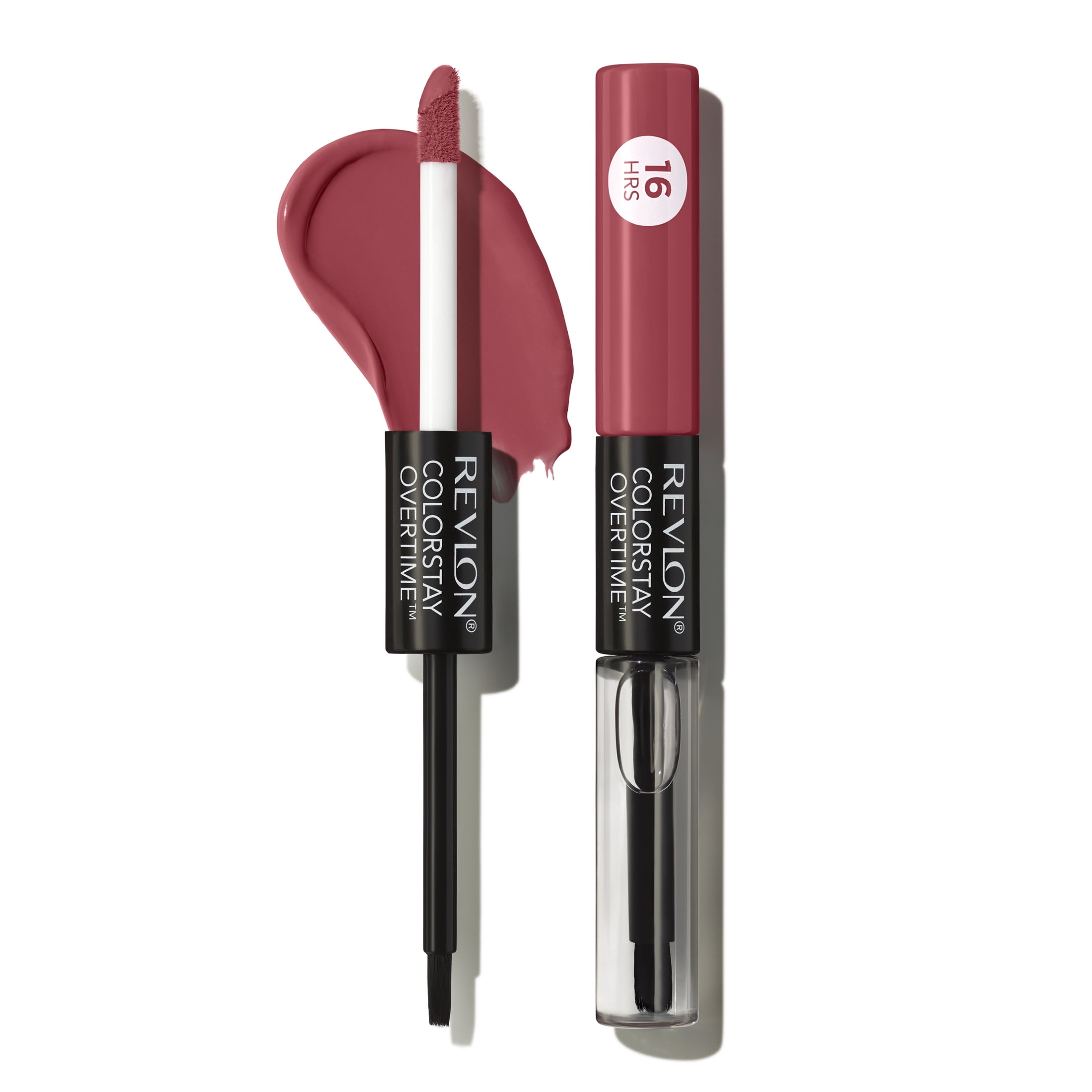 Revlon ColorStay Overtime Longwearing Gloss Lipstick with Vitamin E, 380 Always Sienna, 0.07 fl oz