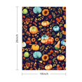 thumbnail image 3 of Fall-Themed Decorative Kitchen Towels Set of 4, Maple Pumpkin Design, Absorbent Soft Tea Towels for Home, 3 of 3