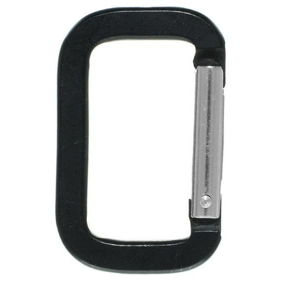 West Coast Paracord Rectangle Carabiners - Multiple Colors and Pack Options