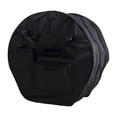thumbnail image 4 of Bolsa de tambor de viaje Estuche de tambor Acolchado impermeable grueso Negro con bolsillo exterior Mochila de transporte de tambor para Tom Drum diámetro 56cm Hugo estuche de bombo, 4 of 10