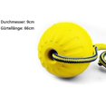 thumbnail image 3 of Throwing Ball, Dog Rubber Ball With Elastic Rope,dog Toy Ball (yellow), 3 of 3