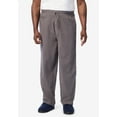 thumbnail image 4 of KingSize Men's Big & Tall Solid Flannel Pj Pants, 4 of 4