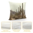 thumbnail image 4 of Creowell Cactus Pillow Cushion Covers for Sofa Couch Bedroom Car Chair Home Decor, All Year Round Suitable Throw Pillow Cover 1PC 22x22in, 4 of 5