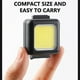 thumbnail image 4 of Juego de luces para bicicleta | Faro delantero amarillo de 150 lúmenes + luz trasera roja de 80 lúmenes | Luces de ciclismo impermeables para exteriores con correas de goma | Seguridad para, 4 of 9