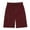 Red, variant on Mens Shorts Mens Cargo Shorts Summer Shorts Mens Shorts Casual Cargo Shorts Men Fashion Summer Men's Pants Solid Casual Elastic Waist Pockets Shorts