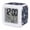Navy, Indigo, White, variant on Dark Blue Starfish Coastal Digital Alarm Clock for Bedrooms,Smart LED Alarm Clock with 7 Color Changing Night Light,Summer Beach Nautical Sea Ocean Silent Wake Up Clocks for Sleep Study 3.2"x3.2"