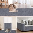 thumbnail image 6 of XZKING 78.7"x15.8" Cat Scratching Mat, Cat Carpet with Self-Adhesive Trimmable, Cover Cat Scratching Post Cat Climbing Frame, Protect Furniture Walls, 6 of 9