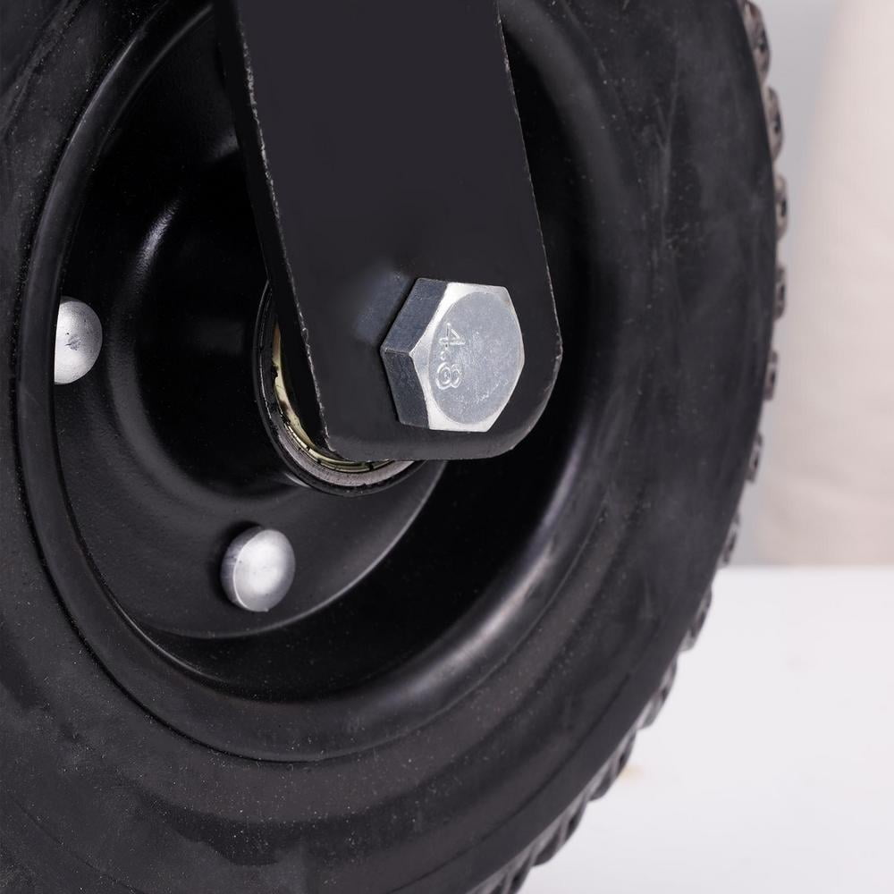 ZHON Spring Loaded Gate Wheel Gate Caster Heavy Duty Fence Wheel Spring Loaded Fence Gate Wheel 360 Degree Rotation Gate Rollers Gate Hardware Farm Gate Wheel great