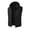 Black, variant on IROINNID Mens Hooded Quilted Puffer Vest Full Zip Lightweight Sleeveless Winter Jacket with Zippered Chest and Side Pockets Outdoor Casual Gilet for Daily Wear