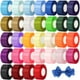 thumbnail image 1 of Cinta decorativa de satén NESCCI, 32 colores, rollos de 4 cm x 23 m, 1 of 7