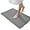 Dark Grey, variant on Bath Mat Waffle, Upgraded Waffle Runner Rug, Waffle Bath Mat, Waffle Knit Bath Mat, Machine Washable Waffle Bath Mat, Waffle Bath Mat Runner (Dark Grey,17" x 24" /43 * 61cm)