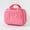 K1 rose red, variant on 14-inch Cartoon KT Cat Portable Hand Luggage Compact Carry-On Makeup Bag Travel Case Cosmetic Case Storage Box Can attach to suitcase