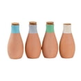 thumbnail image 1 of Globos de riego de terracota - 16 oz de capacidad, autorriego, suministro para 2 semanas - para plantas de interior/exterior, uso vacacional, 1 of 7