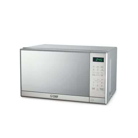 COMMERCIAL CHEF CHM7MS Small Microwave 0.7 Cu. ft. With 10 Power Levels