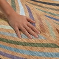 thumbnail image 3 of Addison Rugs Mayfield Premium Machine Washable Transitional Mid-century Modern Copper Runner Rug, 2'3" x 7'6", 3 of 8