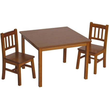 Guidecraft Mission Table and Chair, Natural