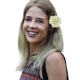 thumbnail image 3 of kaondbfi Kids Summer Travel Essentials Clothing Accessories Headbands for Girls Summer Beautiful Wreath Headband Small Rose Headband Girl Headwear, 3 of 3