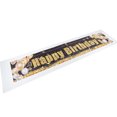 thumbnail image 3 of Large Black and Gold Happy Birthday Decoration Banner for Party Decorations, 3 of 15