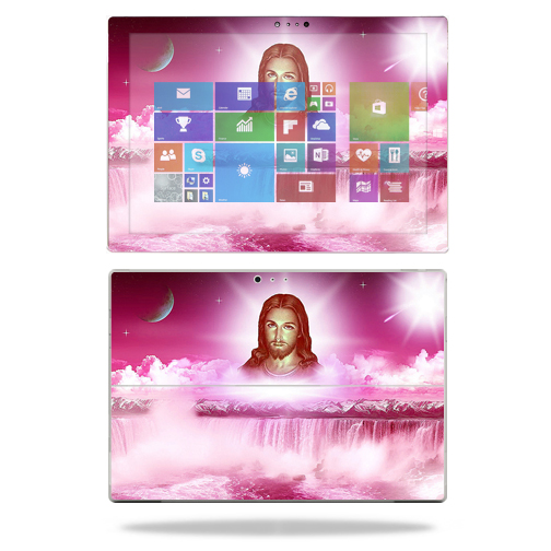 Skin Decal Wrap Compatible With Microsoft Surface Pro 3 Tablet Sticker Design Jesus - image 1 of 4