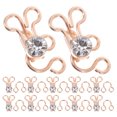 thumbnail image 1 of AURARMLET 30Jgo Accesorios De Gancho Y Metálico Dorado Con Detalles De Cristal, 1 of 6
