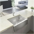 thumbnail image 4 of Blanco 522215 Quatrus 25" Farmhouse Single Basin Stainless Steel Kitchen Sink - Stainless, 4 of 7