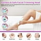 thumbnail image 3 of Maquinilla de afeitar Glide Pro 3.0, afeitadora Dusk para mujer, afeitadora eléctrica Livora 2 en 1, resistente al agua, para uso en seco y húmedo, afeitadora Silk Glide Pro con cabezal extraíble para, 3 of 5