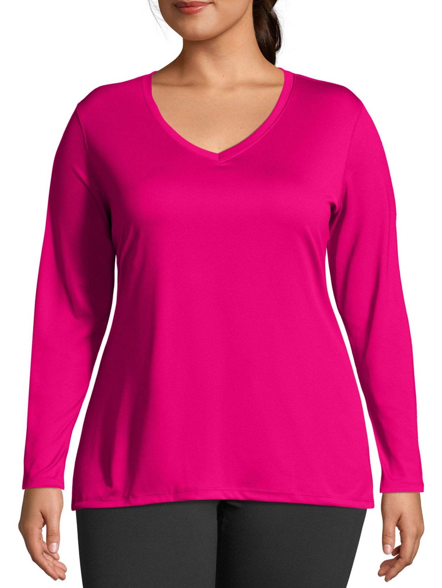 walmart hanes cool dri long sleeve