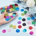 thumbnail image 3 of 1set 300pcs 10 colors Large Sequins for Crafts 29mm Loose Glitter Foil Sequins Flat Round Sequin Paillettes Bright Flake for Christmas Birthday Wedding Festival Party DIY, 3 of 6