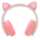 thumbnail image 2 of Audifonos Gamer Bluetooth Necnon Nbh-07 Oreja Gato rosa Unitalla NECNON NBH-07, 2 of 6