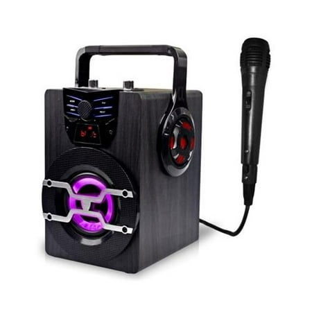 Technical Pro BT LED Speaker with Wired Mic