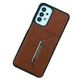 thumbnail image 6 of Allytech Detachable Magnetic Wallet Case for Samsung Galaxy A13 4G, 2 in 1 Slim Thin Wallet Case with Credit Card Slots, Shockproof Premium PU Leather Kickstand Cover Case - Brown, 6 of 11