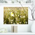 thumbnail image 1 of Wild Chamomile Flowers Field - Large Flower Canvas Wall Art, 1 of 3
