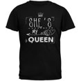 thumbnail image 1 of She's My Queen Black Adult T-Shirt, 1 of 1