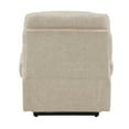 thumbnail image 4 of Elegant Leather Motion Recliner With Lift, Heat & Massage Fashionable Power Lift Option, 4 of 5