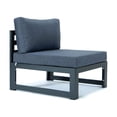 thumbnail image 3 of Patio Furniture Set 5 Piece Outdoor Chairs & Coffee Table - Weather Resistant Aluminum Seating, 3 of 5