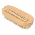 thumbnail image 1 of Cepillo de Matorral de Unas, Cepillo de Limpieza de Unas de Doble Cara Extracción de Tierra Exfoliante de la Piel Muerta de Madera., 1 of 7