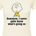 thumbnail image 3 of Peanuts - What's Going On - Juniors Fitted Graphic T-Shirt, 3 of 6