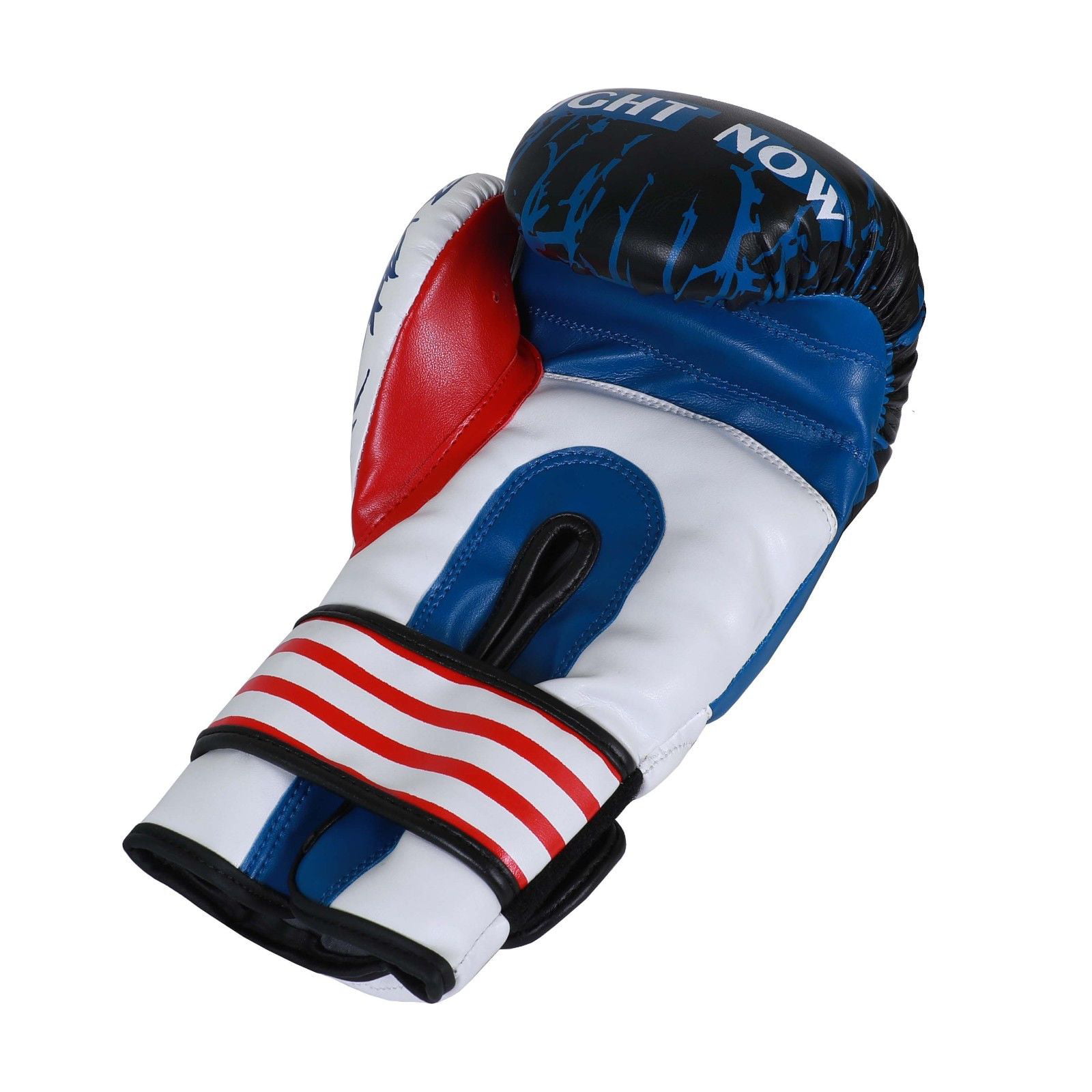 ARD® Art Leather Boxing Gloves Fight Punching MMA Muay Thai Kickboxing US Flag 