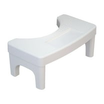 Leodye Toilet Stool, Poop Step Stool for Bathroom, Toilet Foot Pooping Stool for Adults, Portable Travel Squat Bench for Feet, Banco para Baño Toilet Leg Raiser