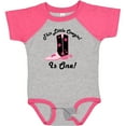 thumbnail image 3 of Inktastic 1st Birthday Cowgirl is One Girls Baby Bodysuit, 3 of 5