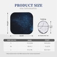 thumbnail image 3 of Saiise Blue Glitter Retro for Foldable Car Sun Shades (2-Pack) Offer Sun Protection with an Easy-fold Design for Convenient Windshield Shading-Large, 3 of 6