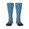 thumbnail image 1 of Balery Sea Water Wave Calcetines novedosos Calcetines deportivos Calcetines hasta la rodilla Calcetines de algodón Calcetines originales y geniales, 1 of 6