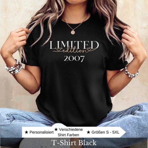18th birthday girl personalized gift T-shirt daughter gohild granddaughter original creat birthday shirt woman best friend